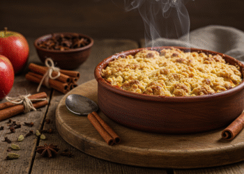 A Warm and Cozy Holiday Treat: How to Make the Perfect Cinnamon Apple Crumble