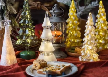 Create a Warm Holiday Ambiance with This Charming LED Mini Christmas Tree Decor