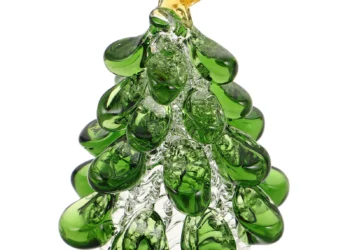 Elegant Glass Christmas Tree Centerpiece That Brightens Holiday Decor Instantly