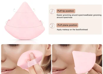 Effortless Festive Makeup with the Versatile Multi-Edge Pink Puff Review
